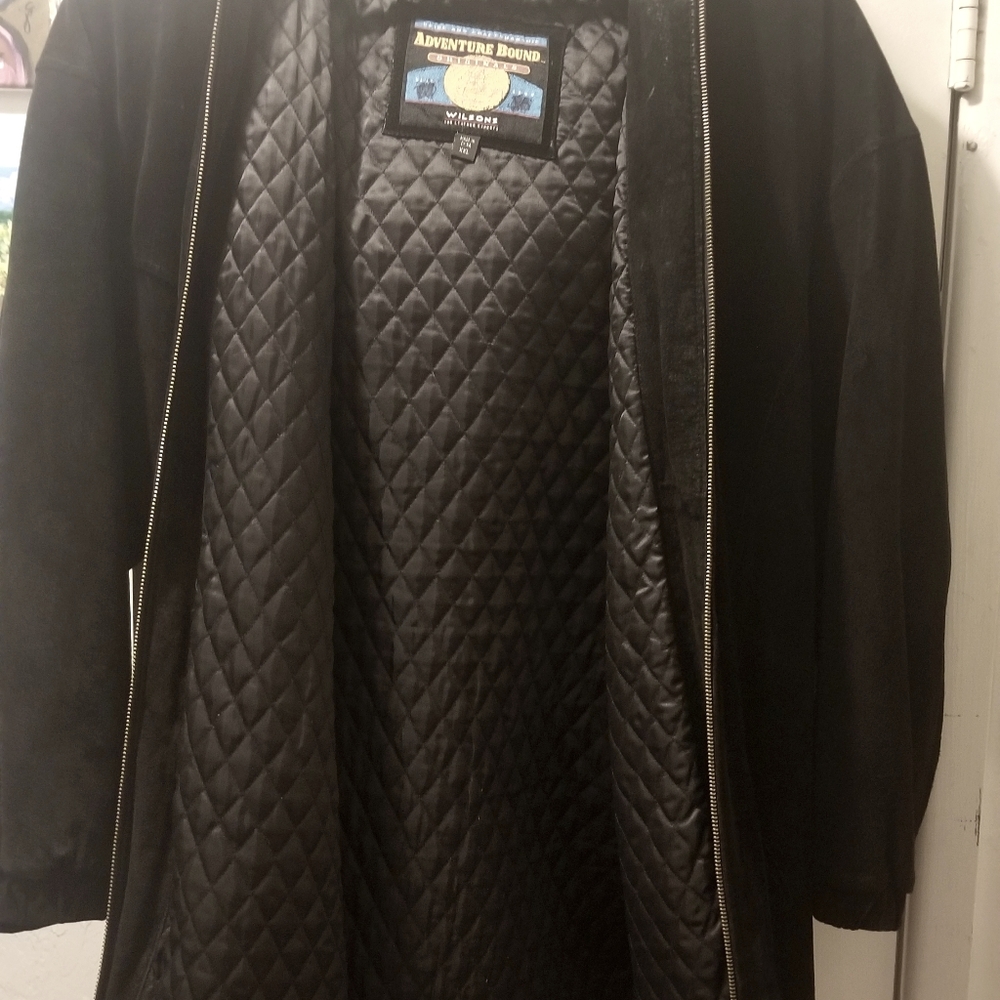 Genuine Leather Suede Coat